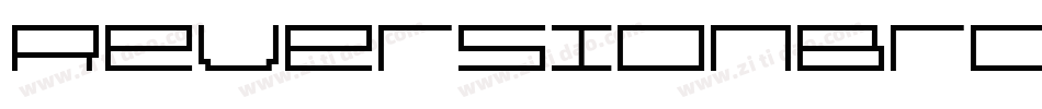ReversionBroken Light字体转换